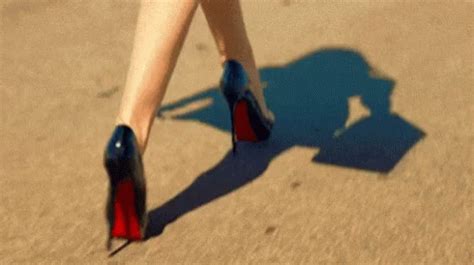 Walking in heels gif